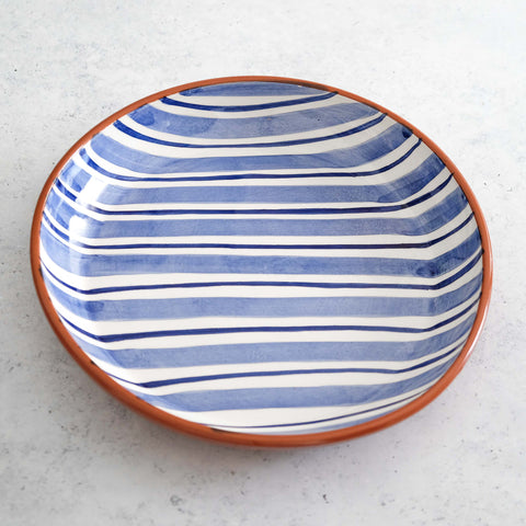 Cabana Serving Bowl in Blue Ø27cm
