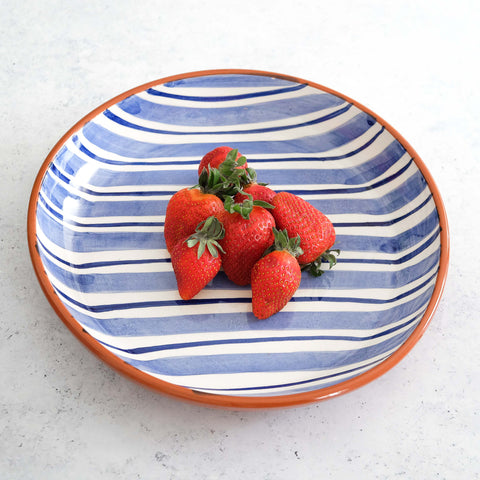 Cabana Serving Bowl in Blue Ø27cm