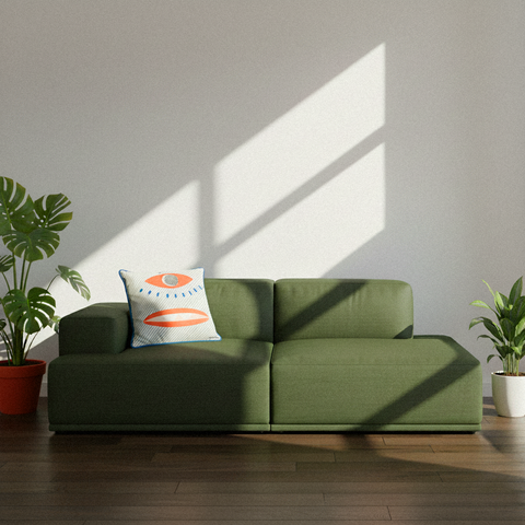 Coussin Tous Sens Bouche 45cm