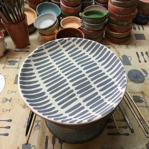 Dash Servierschüssel in Blaugrün, Ø 27 cm