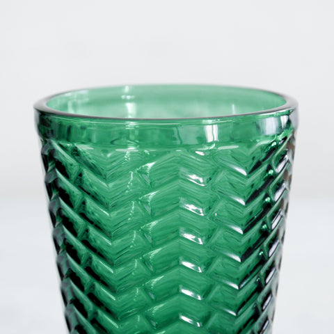 Copa de vino tinto en verde 250ml - Set de 6