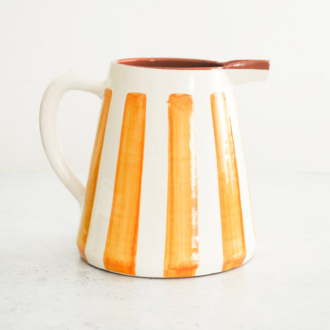 Stripe Jug in Yellow 2L
