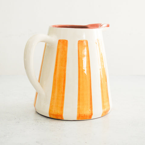 Stripe Jug in Yellow 2L