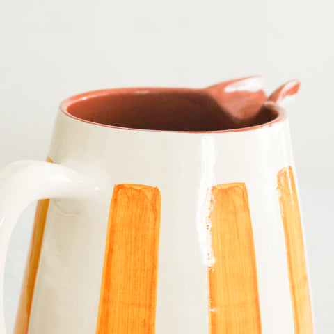 Stripe Jug in Yellow 2L