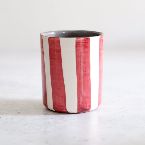 Mug Dark Red/Grey 200ml