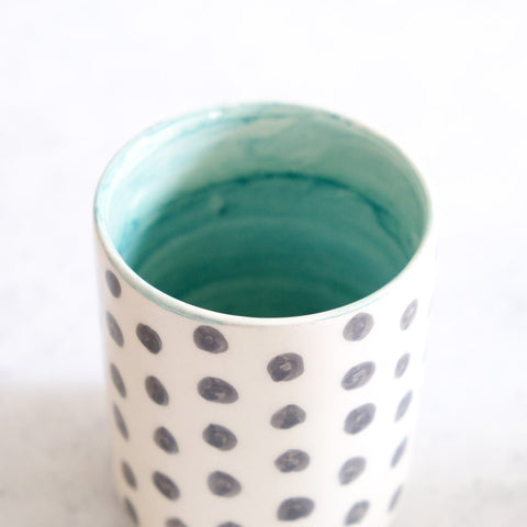 Mug Green Aqua/Grey 200ml
