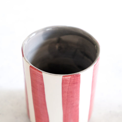 Mug Dark Red/Grey 200ml