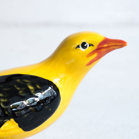 Ceramic-animal-oriole-loriot-laboratorio d'estoria
