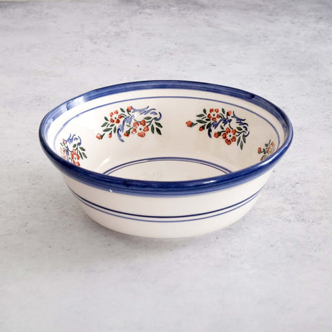 Zinnia serving bowl