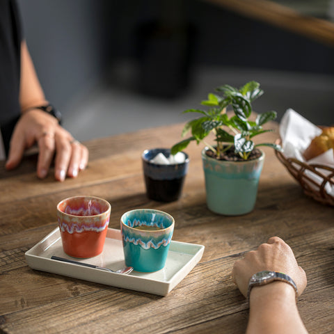 Ceramic-Espresso Cup-Taza Cafe-TasseKaffe-Tasse Cafe-Chavena Cafe-Casa Cubista