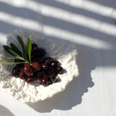 Blattplatte-Blattplatte-feuille plat-prato folha-keramik-laboratoria d'estoria