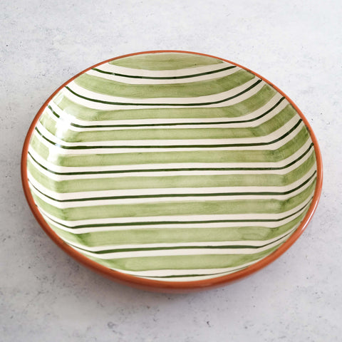 Cabana Serving Bowl in Green