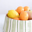 Cabana large Fruit bowl in green Ø24cm