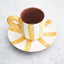 Espresso Cup & Saucer in Yellow