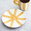 Espresso Cup & Saucer in Yellow