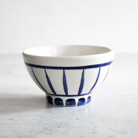 Traditional medium bowl in Blue