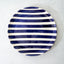Large bold stripe plate Ø27cm