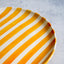 Large bold stripe plate Ø27cm