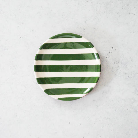 Mini bold stripe plate Ø12cm
