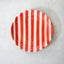Small bold stripe plate Ø23cm