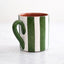 Bold Stripe Mug in Green