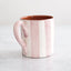 Taza Bold Stripe en rosa 300ml