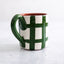 Grid Mug in Green 250ml