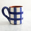 Grid Mug in Blue 250ml