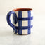 Grid Mug in Blue 250ml