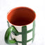 Grid Mug in Green 250ml