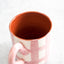 Grid Mug in Pink 250ml