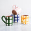Grid Mug in Green 250ml