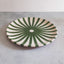 Large Ray Plate in Green Ø27cm