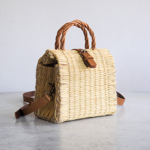 Cesto tradicional português com alça Mini Natural