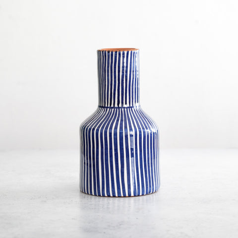 Garafe large vase in Blue