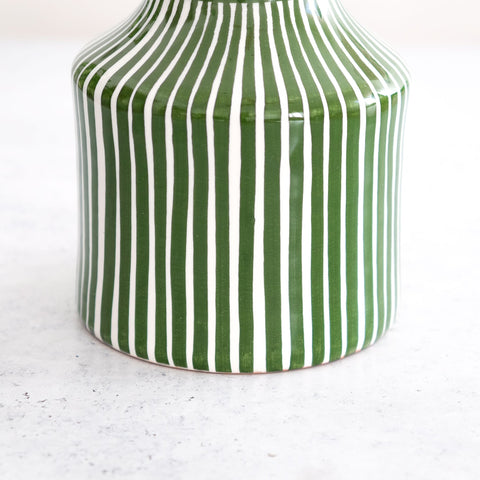 Grand vase Garafe en vert