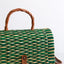 Traditional Portuguese Basket with strap - Small Green